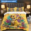 Lion king 3pcs K-pop music group Bedding set,Ideal for Bedroom, Dormitory,Including Duvet Cover And 2pcs Pillowcases,Fan gifts