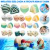 Arm Swimming Ring for Kids Boys Girls Adult Inflatable Floating Arm Sleeve Beach Water Play Toys Pool Arm Floaters Swim Arm Ring