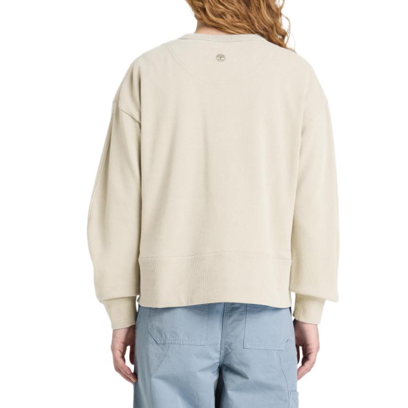 Timberland Lush Solid Loose Long Sleeve Sweatshirt Women tops TB0A43S52601