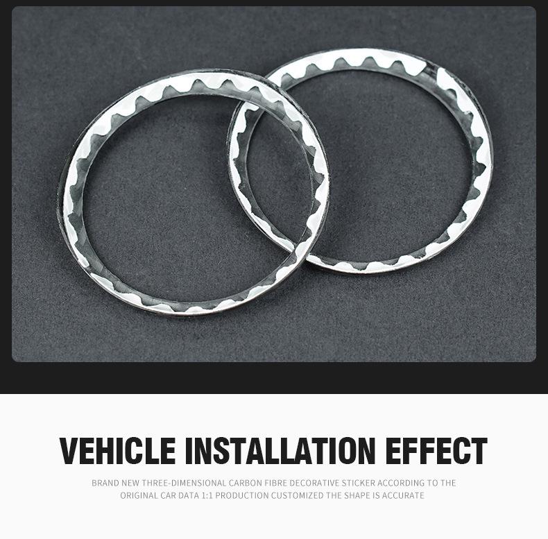 Fiat 500 A/C Panel Round Frame N-FYT-345