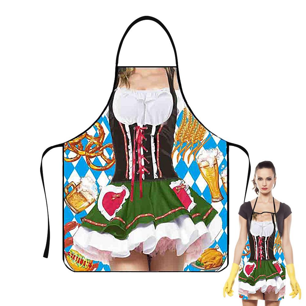

Мюнхенский Октоберфест Смешной Фартук Сексуальная Леди Кухня Готовка Облегающий Фартук Пивной Фестиваль Взрослый Cozinha Tablier Cuisine Фартук