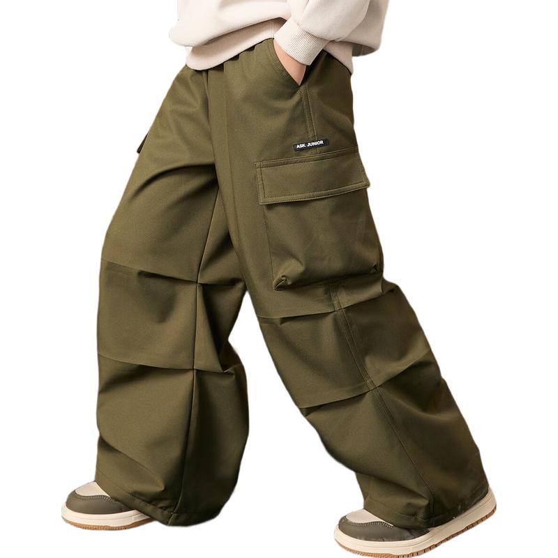 ASK JUNIOR Girls' Three-Proof Outdoor Cargo Pants