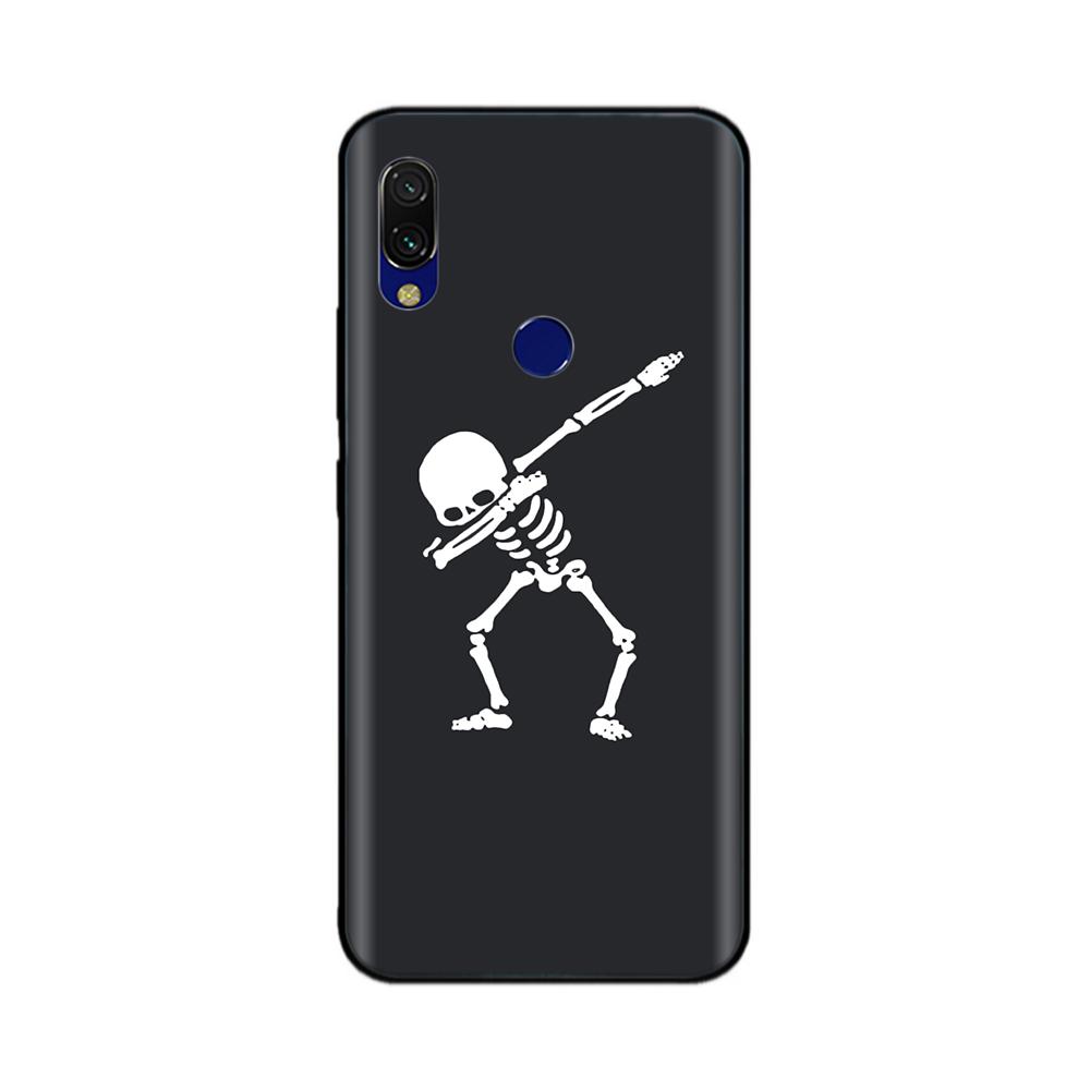 For Xiaomi Redmi 7 Case Redmi7 Black Silicon Bumper Soft Tpu Phone Case Cover For Xiaomi Redmi Note 7 Pro Note7 Case Funda Coque