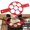7 Holes Silicone Egg Pancake Mold Non Stick High Temperature Resistant Breakfast Maker For Pancakes And Baby Food