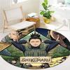 Naruto Runder Teppich Teppich Für Wohnzimmer Schlafzimmer Sofa Spielzimmer Dekor Rutschfeste Fußmatte