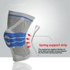 Knitted spring knee pads, basketball, soccer, running, fitness, mountaineering, spandex, silicone knee pads