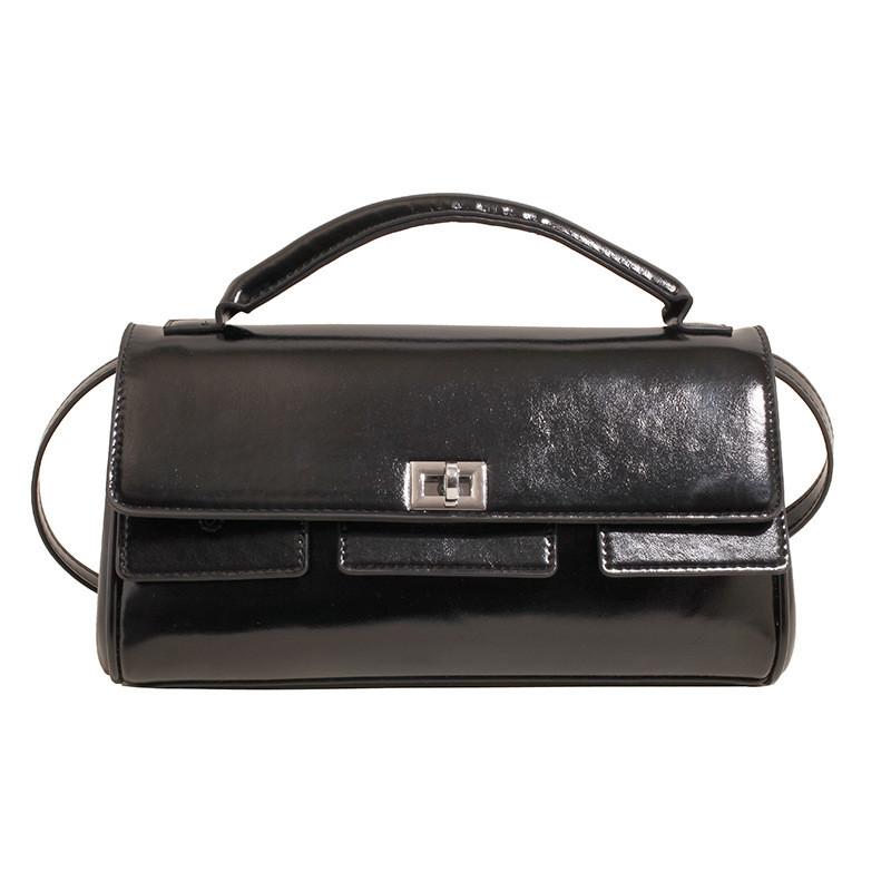 

Women Fashionable Single Shoulder Crossbody Bag Solid Color Handbag Casual Gift