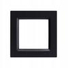 Simon 10 Single Frame 1-Gang Matte Black Cr1/49 Kontakt-Simon 1 Pc