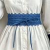Vintage Boho Spitze Schleife Taillengürtel Breiter Dekorativer Spitzen Gürtel Mit Gezacktem Rand Breiter Taillenabschluss Für Kleider Röcke Und Freizeit Outfits