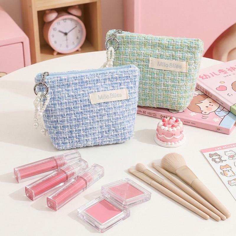 Coin Purse Portable Makeup Bag Student Lipstick Bag Fresh And Cute Storage Bag