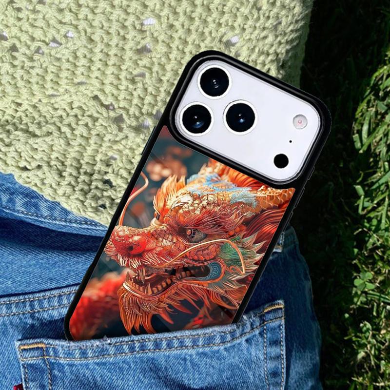 Dragon phone case cover Compatible with for IPhone 17air 16e 15 14 13 12 11Pro Max 17 Air
