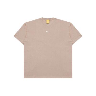 Nike X Collaborazione Nocta SS24 T-shirt a maniche corte con stampa di lettere Unisex Top Marrone moka FN7664-200