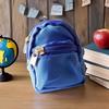 Blue Mini Doll Backpack School Bag Model Dollhouse School Accessory Scale Dollhouse Decoration Simulation Mini School Bag Model Dollhouse 1 1/6