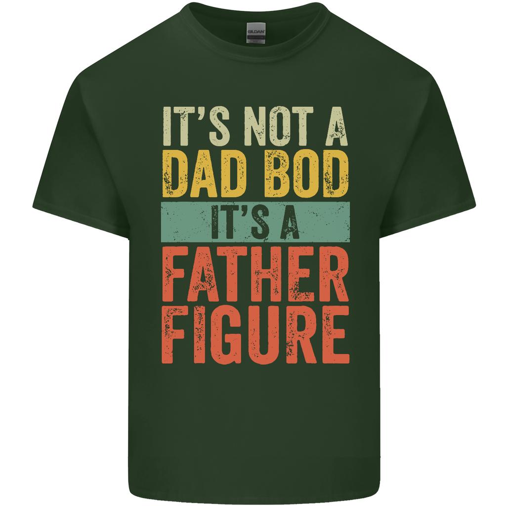 Fathers Day Dad Bod Its a Father Figure Unisexs Light Cotton TShirt