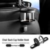 Multifunctional Car Seat Back Hook & Cup Holder for Rear Storage