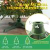 360-Degree Rotating Artificial Christmas Tree Stand Adjustable Christmas Tree Stand with Music Box Suitable forwithin 7.5 Feet Tree