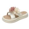 Cool Slippers Women's Summer Outer Wear Fashion 2025 New Beautiful with Skirt Platform Beach Sandals Pregnant Women One-word