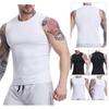 Sports Vest Men'S Tight-Fitting Sleeveless Fitness Suit Basketball Running Yoga Quick-Drying Vest