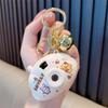 Luminous Cartoon Projector Camera Keychain - Small Gift & Bag Pendant