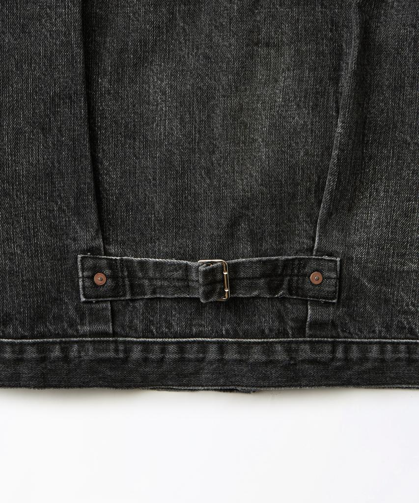 Outstanding Selvedge Denim 1St Jacket_Washed Black