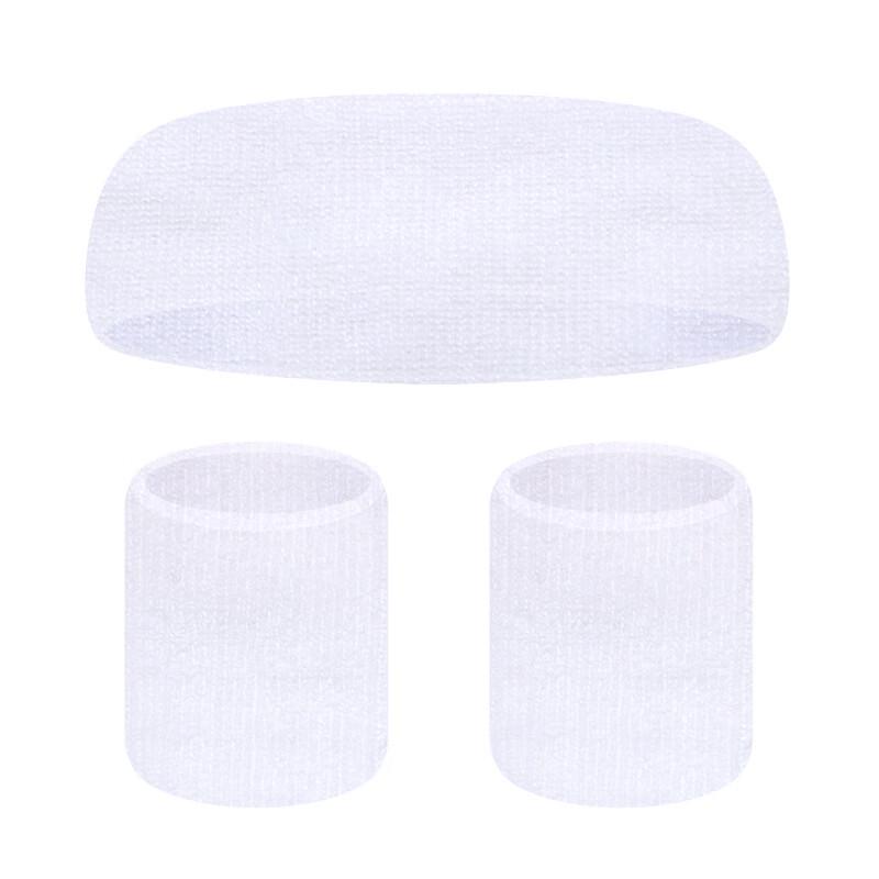 TULX Sports Sweat-Absorbing Wristband & Headband Set