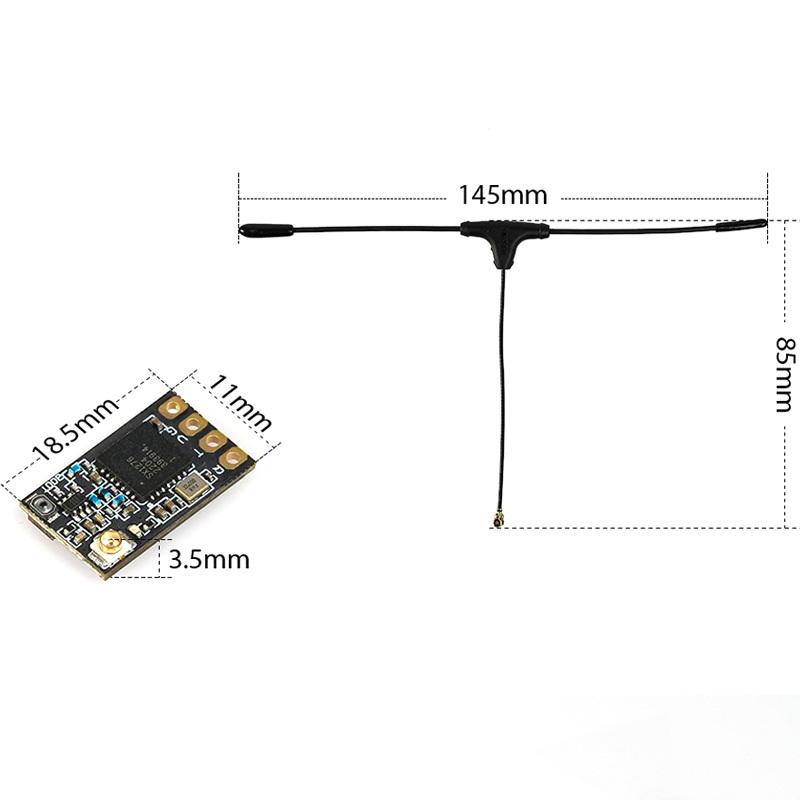 FOXEER ELRS Receiver FPV Micro Long Distance 2.4GHz 915/868Mhz Receiver Nano RX For FPV Long Range Drones Mobula7 Mobula6