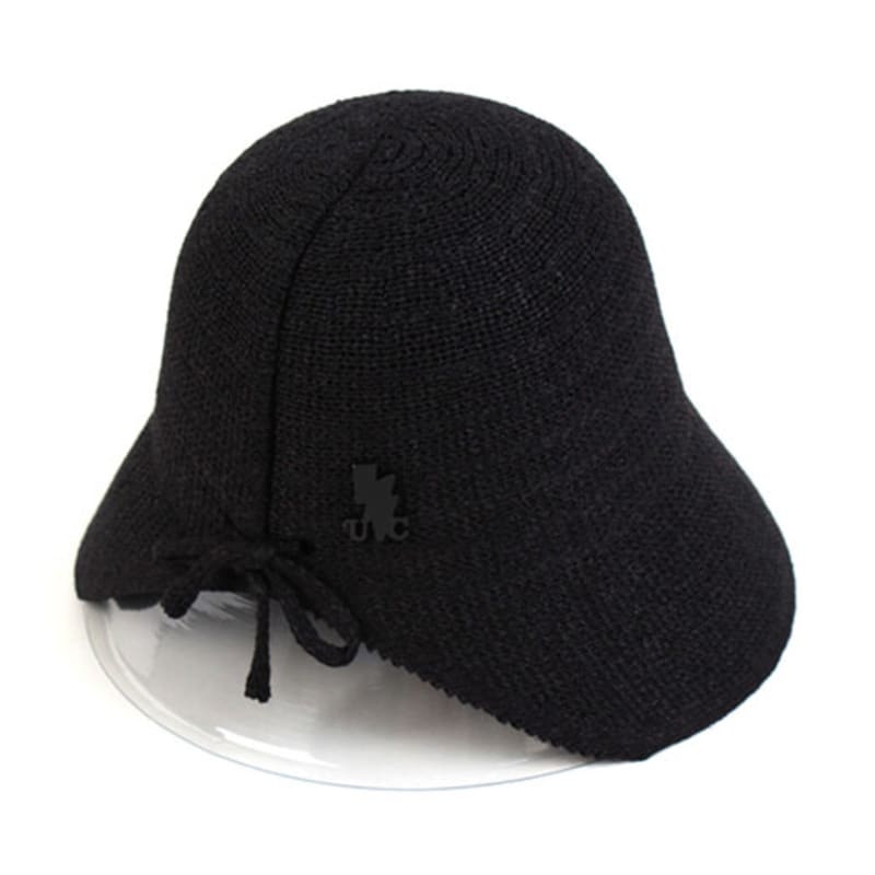 Universal chemistry Basic Backopen Black Paper Bucket Hat