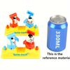Interactive two-player Table Game, Bright Colors Cute Cartoon Shapes Practical Children Hammer Battle Toy for Home for Sparring