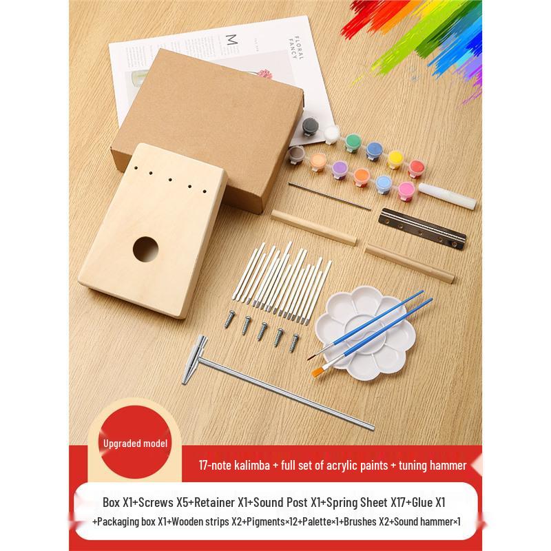 DIY Ukulele Craft Kit: Beginner-Friendly Handmade Small Guitar for Kids