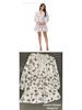 Short Lace Print Dress