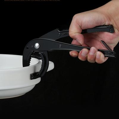 Topfklammer Schüsselheber Geschirrheber Zange Clip Robust Ofenzange Verbrühschutz für
