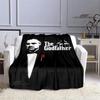 The Godfather Retro Printed Blanket Picnic Blanket Warm Flannel Blankets Home Bed Linings Blankets for Beds Birthday Gift