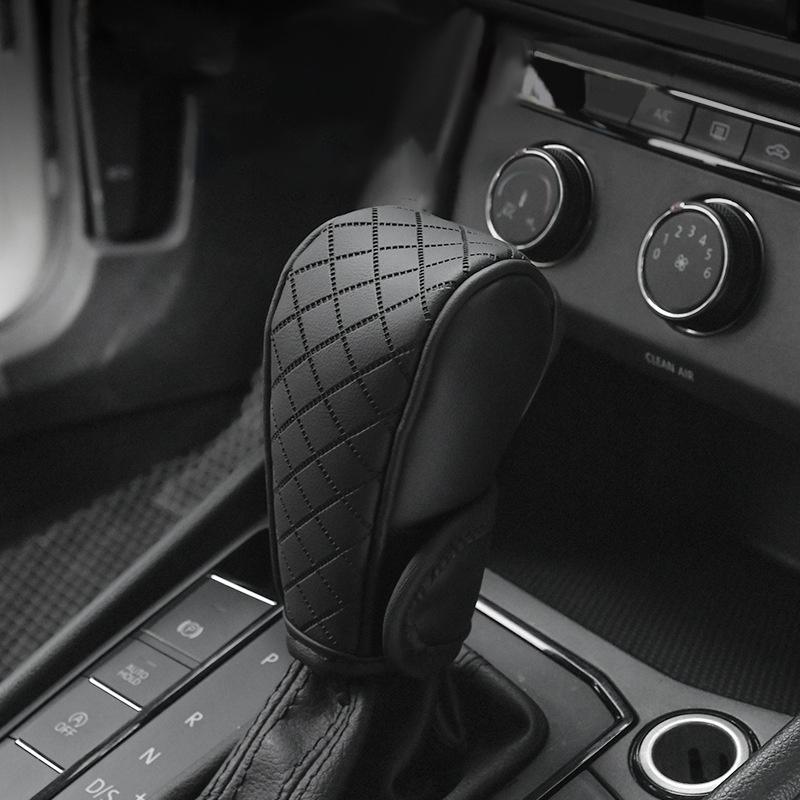 Fit For Hyundai Tucson SANTAFE SONATA ACCENT Elantra 1Pc Universal Car Shift Handle Covers Non-Slip Change Lever Gearshift Cover RR77