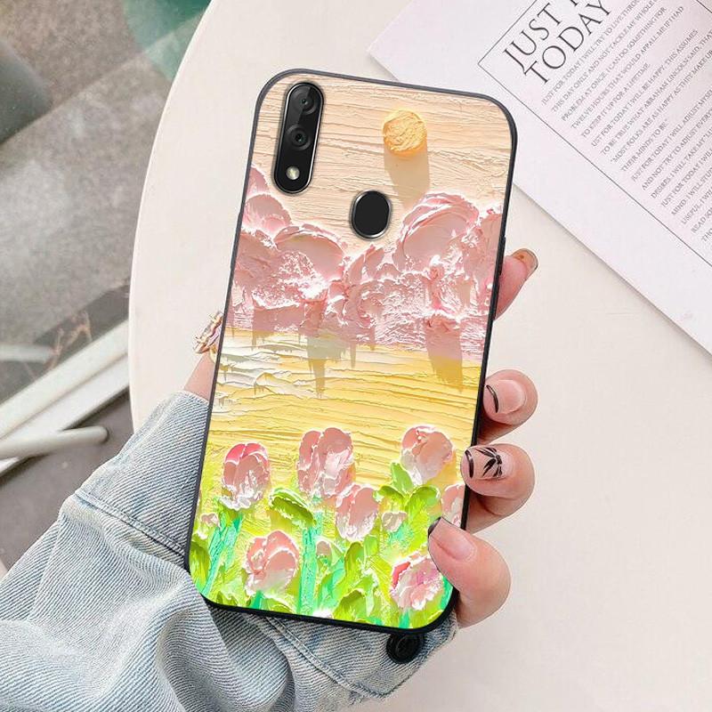 For ZTE Blade V10 Case astronaut Cute Cartoon Print TPU Soft Silicone Cover For ZTE Blade V 10 V10 Vita 2019 Phone Cases Funda