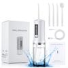 Oral Irrigator USB Rechargeable Dental Water Flosser 4 Nozzles Water Jet 230ML Water Tank 3 Modes Waterproof Dental Health