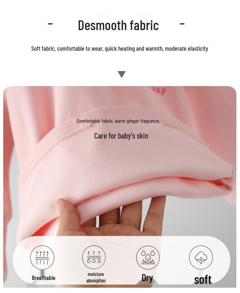 Çocuk Dikişsiz Termal Polar İçlik Seti - Kız & Erkek Sıcak Sonbahar Giyimi