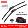 Car Wipers Double Rubber for HYUNDAI Solaris Ll Ix35 Tucson Ll I20 Front Brushes Cutter Automobiles Parts Accessories Windscreen Wipers Wear Parts