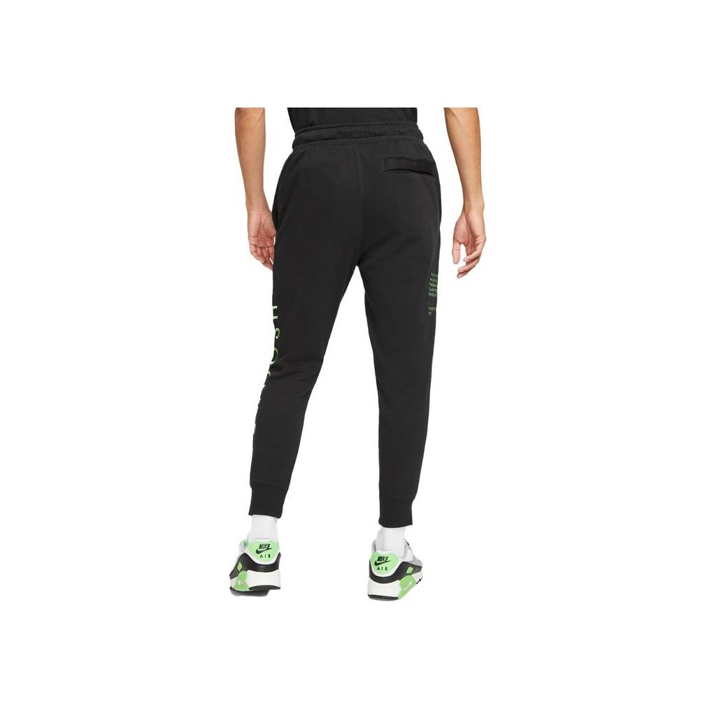 New Nike Men's Sportswear Double Swoosh Track Pants Black DJ0468-010