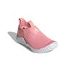 adidas Rapidazen S Rdy C Mesh Slip Resistant Anti Kick Low Top Kids' Running Shoes Pink White FX2572
