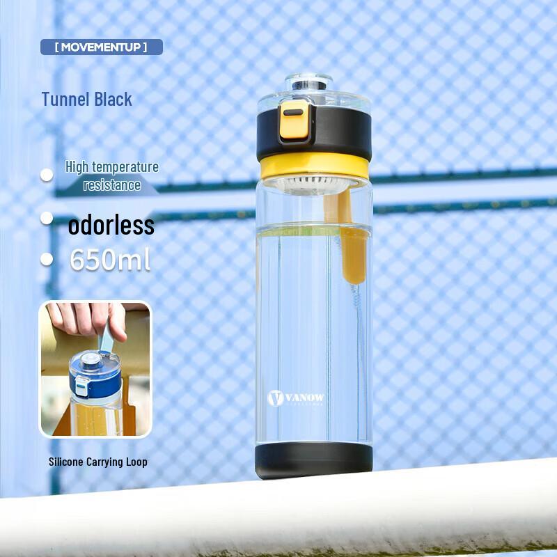 Vanow 650ml Tritan Sports Water Bottle