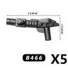 Military Building Blocks MOC Star Movie Characters Solider Figures War Mini Bricks Weapons Accessories Guns Cloak Axe Armor