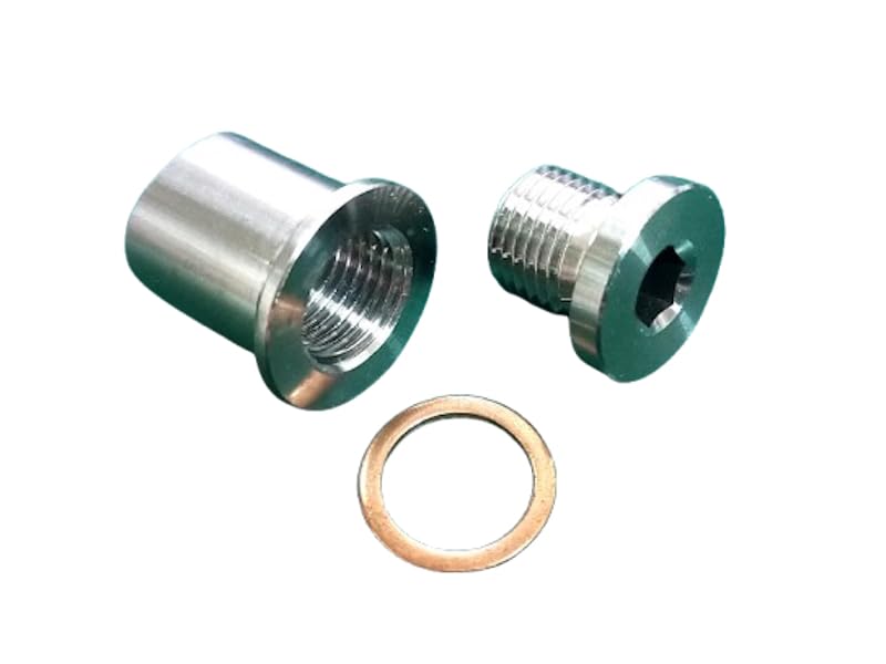 O2 Sensor Adapter Long Type M12 X P1.25 Air Fuel
