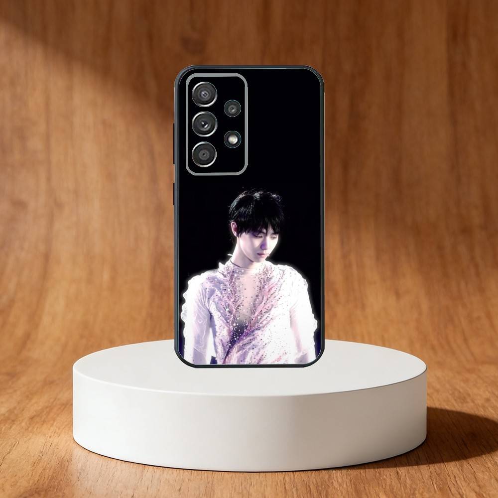 4A Jump L-Legend Hanyu Yuzuru Phone Case For Samsung S25,S24,S21,S22,S23,S30,Ultra,S20,Plus,Fe,Note,10,9,5G Black Cover