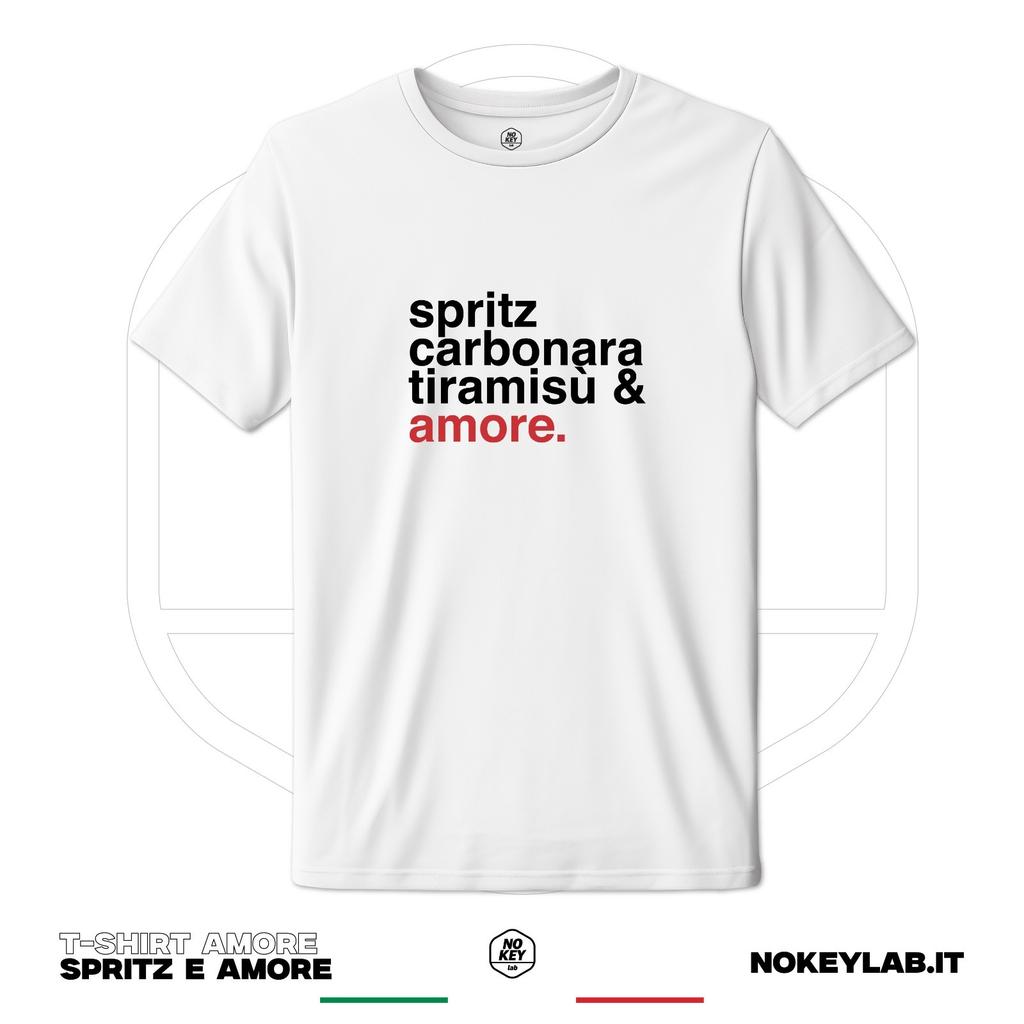 Spritz Carbonara Tiramisu And Love Tshirt Ironic Meme Tshirt