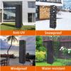 2/1PCS Pyramid Torch Patio Heater Cover Heavy Duty Standing Patio Heater Protector For Outdoor Triangle Glass Tube Heater