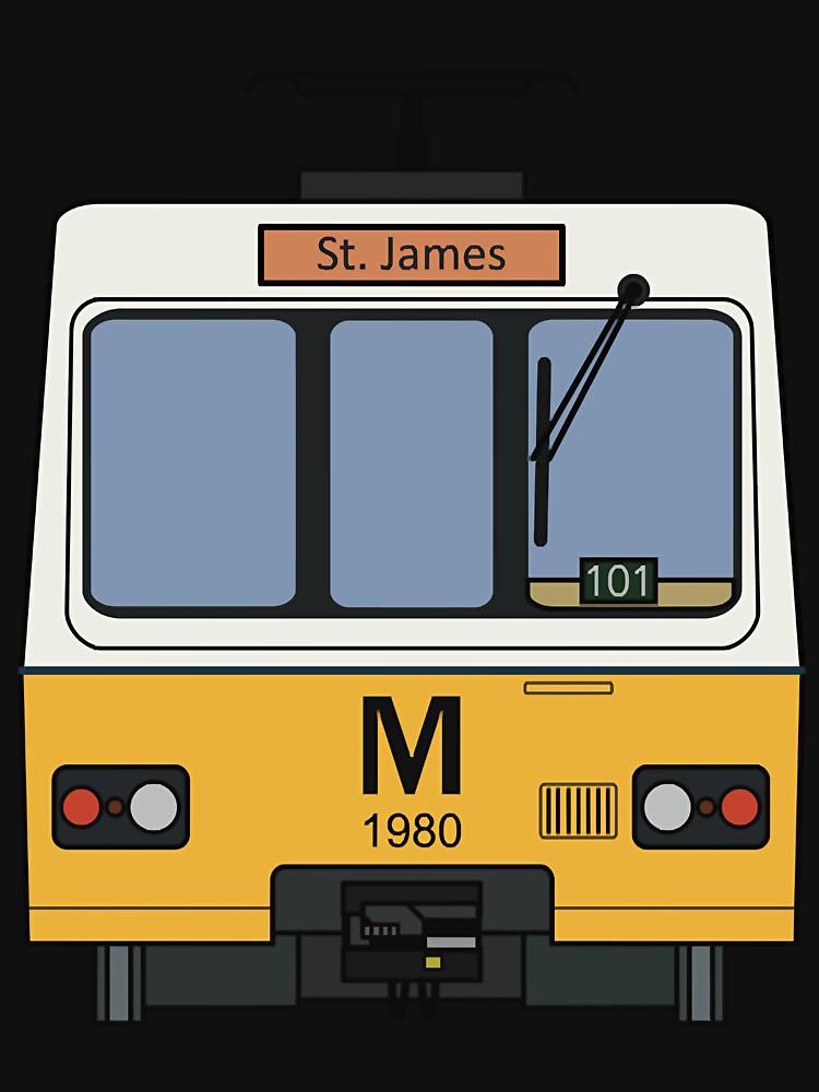 Metro Tyne and Wear Metro ( Classic T-Shirt