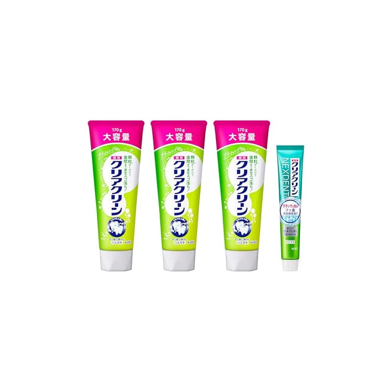 Clear Clean Toothpaste Natural Mint 170g X 3 + Toothpaste Powder [Quasi-drug] Toothpaste