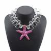 Bohemian Ocean Bead Necklace Women Beach Style Fashion Jewelry