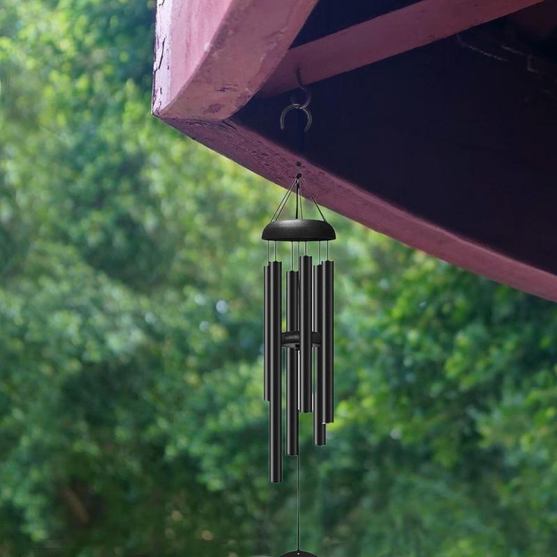Outdoor Wind Chimes Large Aluminium Wind Chimes 36 Inches Zen Atmosphere Amazing Friend Gift Graceful Deep Tone Unisex Gift