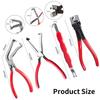 Multifunction Car Automotive Electrical Disconnect Pliers& Connector Separator 8 Inch Power-off Pliers For Separating Oil Pipes